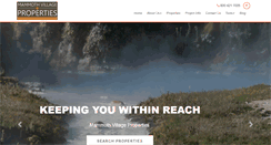Desktop Screenshot of mammothvillageproperties.com