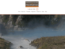 Tablet Screenshot of mammothvillageproperties.com